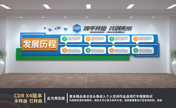 企業(yè)發(fā)展歷程文化墻