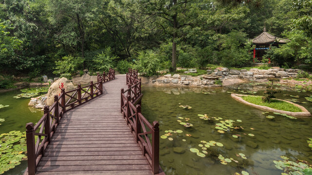 中国北戴河的联峰山公园