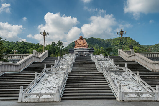 宁波溪口古建筑寺庙