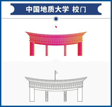 中国地质大学校门