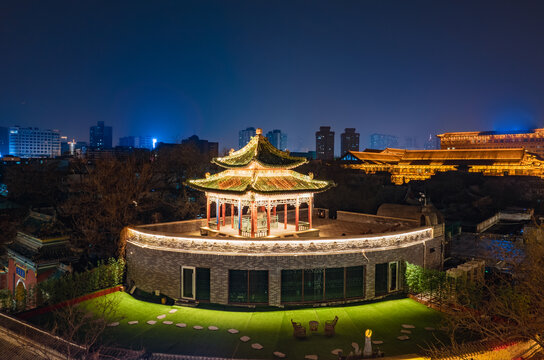 山西太原纯阳宫景观