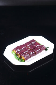 鲜虾紫米肠