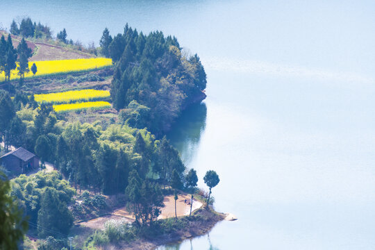 湖边美景