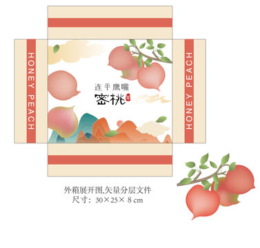 國風(fēng)桃子包裝