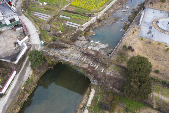 安徽省池州市青阳县万福古桥