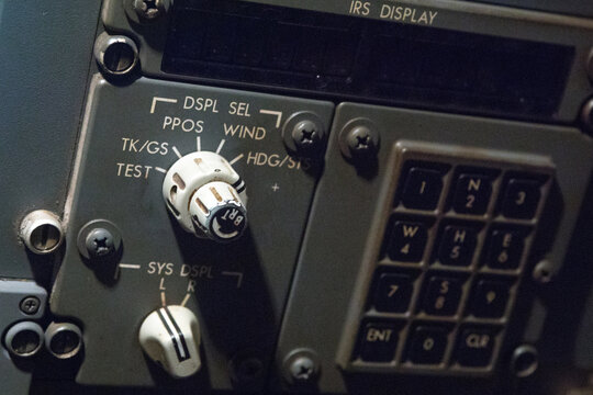 波音B737飞机驾驶舱旋钮