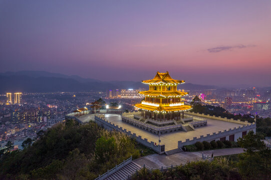 岑溪市夜景