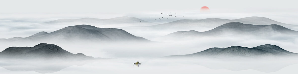 水墨山水