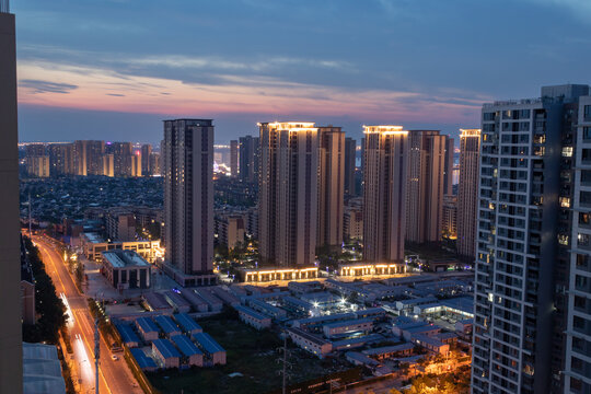 武汉盘龙城夜景