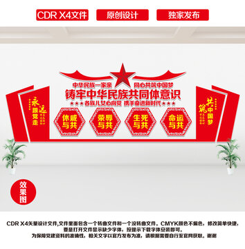 民族團結文化墻