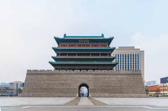 山西省太原市五一广场景观