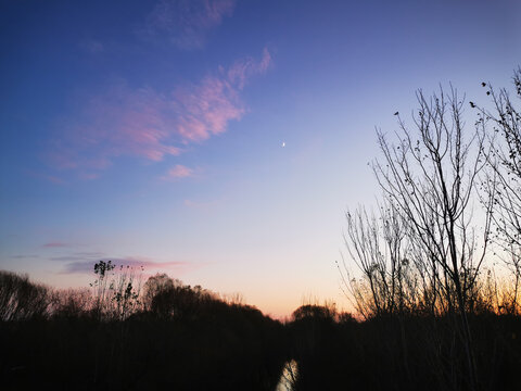 夕阳晚霞