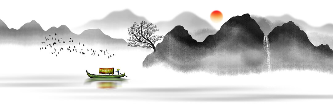 意境山水畫