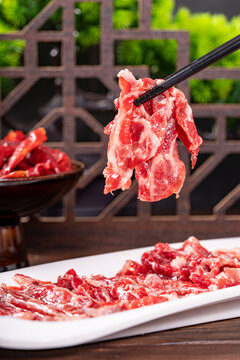 手切鮮牛肉