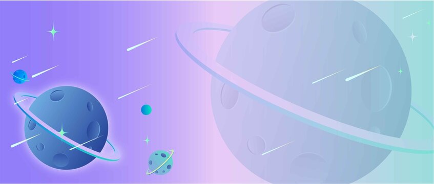 元宇宙藍(lán)色長圖背景