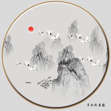 意境山水画