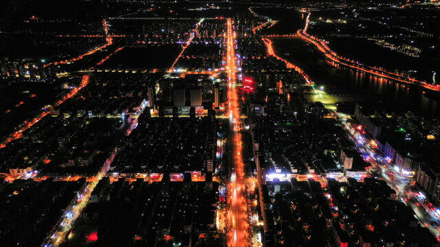 煤都夜景