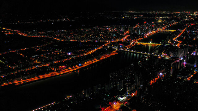 煤都夜景