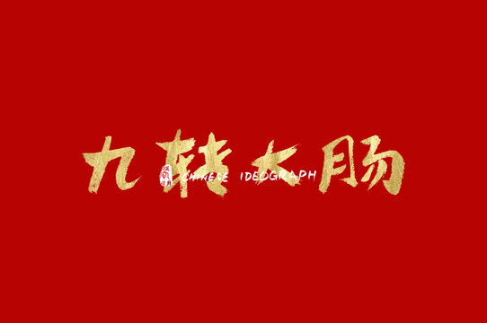 九转大肠中文设计字