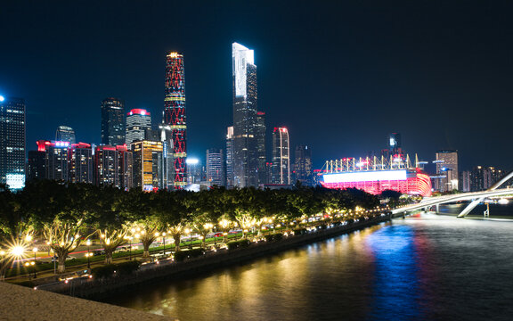 珠江新城夜景