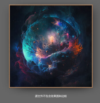抽象裝飾畫