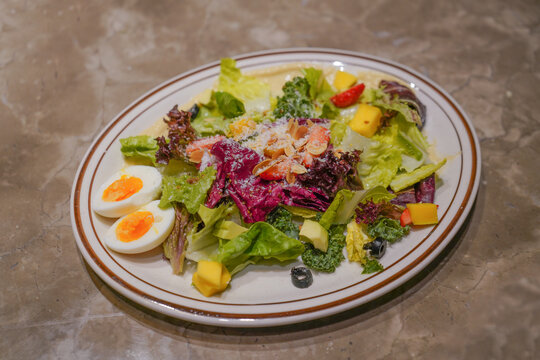 蔬菜沙拉时蔬轻食美食