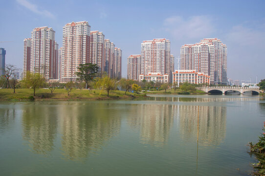 漳州湘桥湖湖畔小区