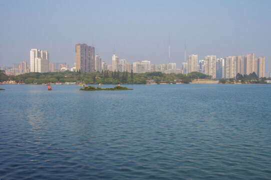 海沧湾景色