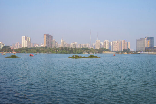 海沧湾海湾风景