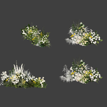 白綠色婚禮花藝