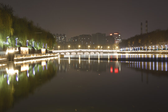 徐州和平桥夜景