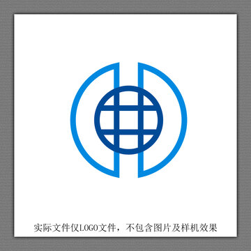 HO字母LOGO设计