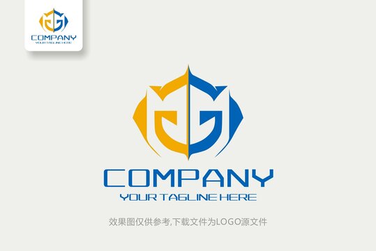 GD标志GD字母logo