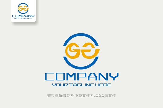 GE字母电子科技数码LOGO