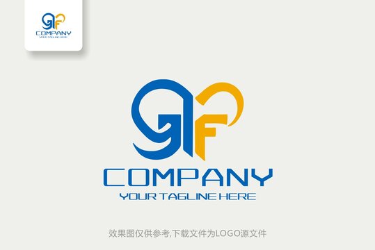 GF标志GF字母logo