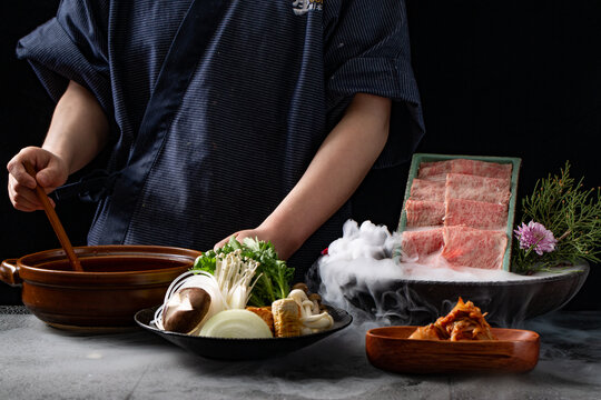 宫崎和牛泡菜锅
