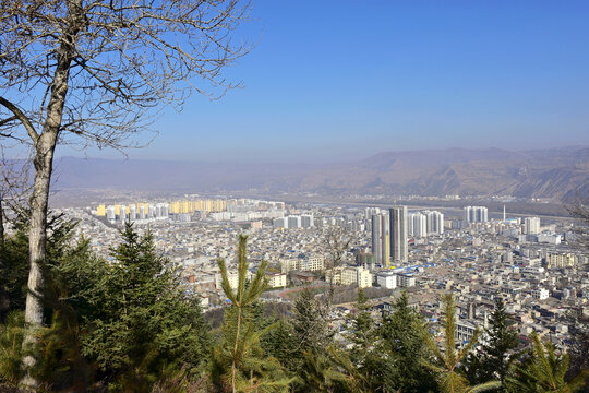 岷县城鸟瞰