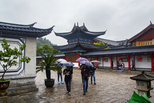 云南丽江木府景区