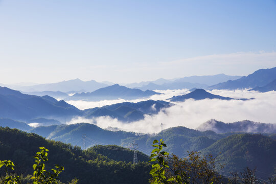 群山云海