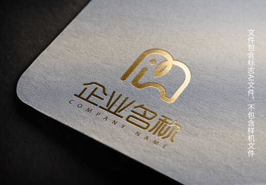 字母小象标志