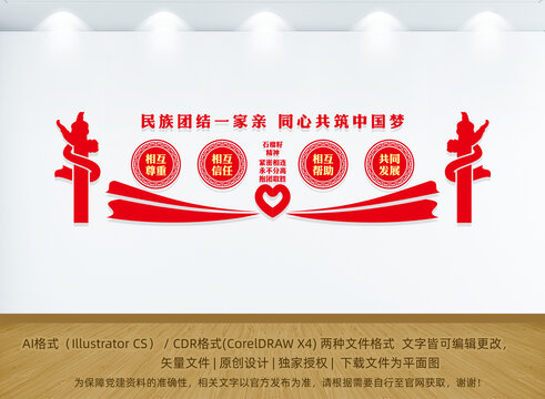 石榴籽文化墻