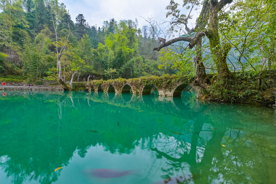 贵州荔波大小七孔景区