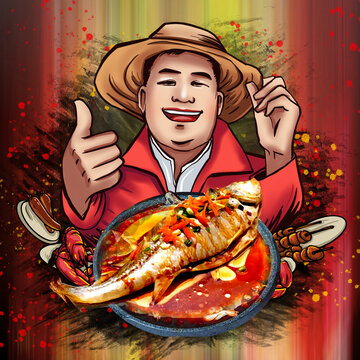 清蒸黃花魚