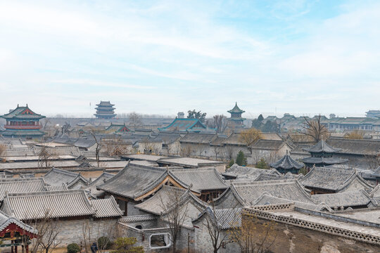 山西省太原市太原古县城景观