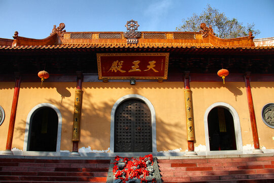 芜湖广济寺天王殿