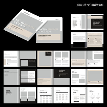 畫冊InDesign模板