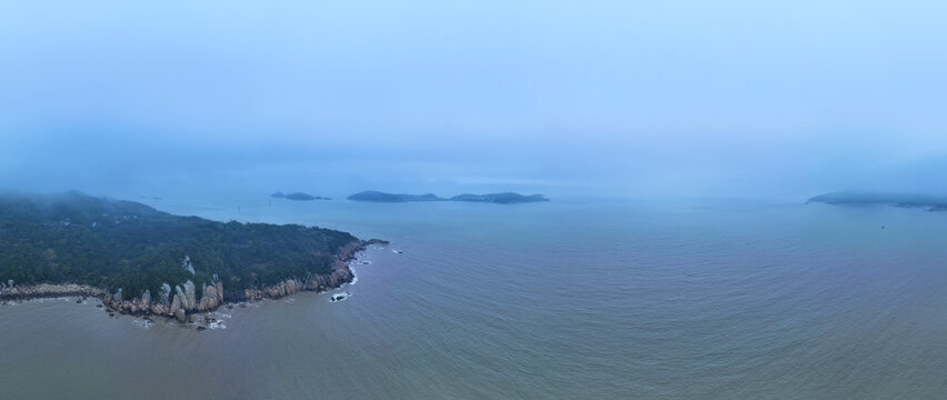 烟雨普陀山