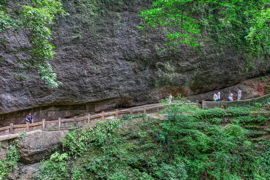 青城山登山步道