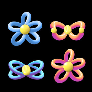 3d藝術(shù)氣球蝴蝶結(jié)裝飾
