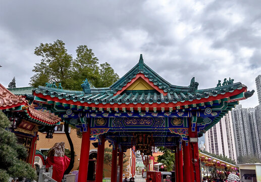 香港赤松黄大仙祠建筑